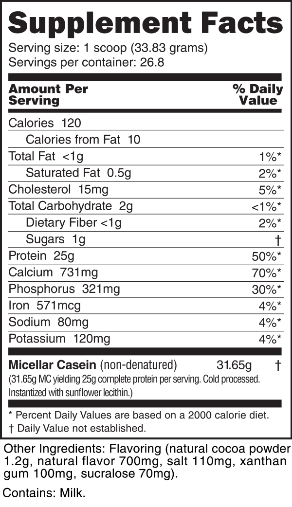 NutraBio Micellar Casein